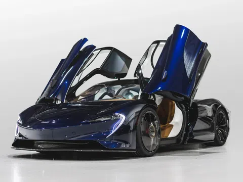 Siêu xe McLaren Speedtail Hermes độc nhất thế giới có chủ nhân mới