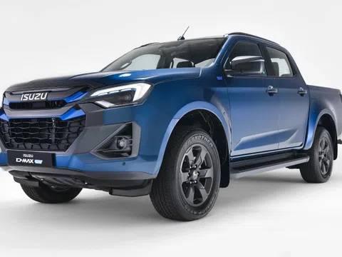 Bán tải điện Isuzu D-Max EV đi được 263 km cho một lần sạc