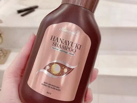 Thu hồi và tiêu hủy lô dầu gội Hanayuki Shampoo do không đạt tiêu chuẩn chất lượng