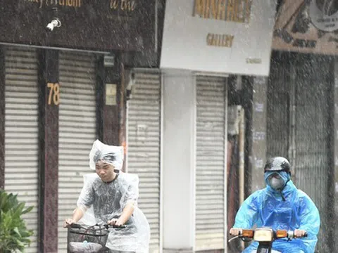 Chiều tối nay, miền Bắc chuyển mưa dông
