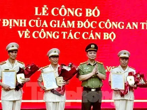21 Trưởng, Phó phòng nghiệp vụ Công an tỉnh Lạng Sơn nghỉ hưu trước tuổi