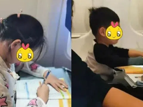 Cả cõi mạng ngơ ngác trước loạt hình ảnh được chụp trên máy bay của các em bé nhà giàu