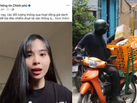 1,5 triệu người xem một nữ nghệ sĩ xuất hiện trên trang Thông tin Chính phủ vì bị lừa đảo liên quan đến ship hàng