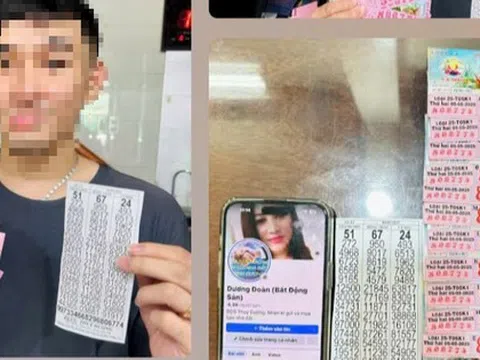 Người đàn ông ở Bình Dương trúng 13 tờ vé số giải độc đắc