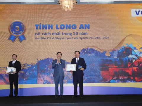 Long An lọt Top 2 địa phương cải cách nhất trong suốt 20 năm
