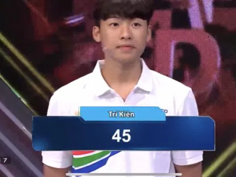 Nam sinh Olympia về Nhì nhưng chiếm trọn spotlight vì vẻ ngoài chuẩn "crush quốc dân", đã đẹp trai còn chơi bóng rổ giỏi: Nhìn profile mới choáng!