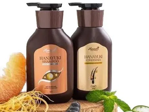 Thu hồi, tiêu hủy dầu gội Hanayuki chứa chất không có trong công bố