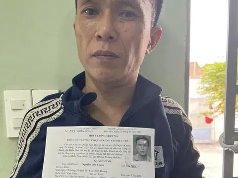 Khống chế, bắt giữ đối tượng truy nã Nguyễn Tiến Thạnh