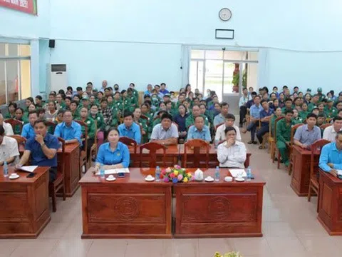 Cao su Bình Long chi hơn 1, 5 tỷ đồng cho hoạt động trong Tháng công nhân năm 2025