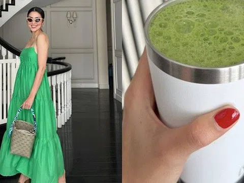 Nước ép “kem chống nắng” của Bảo Thy, Tăng Thanh Hà: Làm mờ nếp nhăn, đẹp da, giảm cân hiệu quả, chị em nên học theo