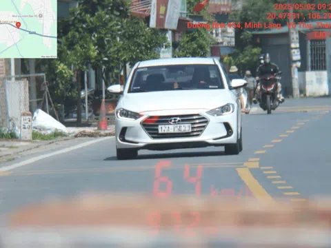 202 chủ xe vượt đèn đỏ, chạy quá tốc độ... có biển số sau nhanh chóng nộp phạt nguội theo Nghị định 168