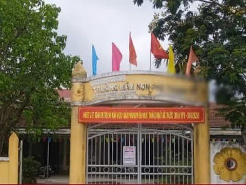 Nữ Hiệu phó trường mầm non ở Huế bị kỷ luật vì quan hệ nam nữ không trong sáng
