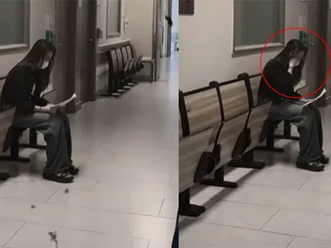 Bức ảnh cô gái ngồi khóc ở hành lang bệnh viện sau khi nhận kết quả khám bệnh: Tiết lộ câu chuyện thắt lòng