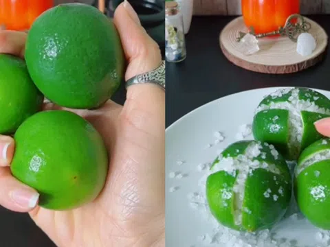 Cắt một quả chanh, rắc muối lên trên rồi đặt ở góc nhà: Chuyên gia giải thích công dụng bất ngờ