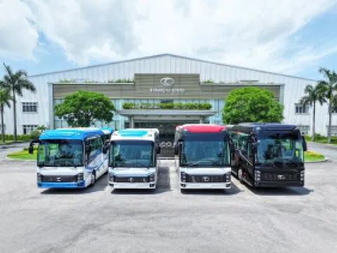 Thaco Cruizer - lựa chọn mới trong dòng xe bus ghế ngồi cao cấp