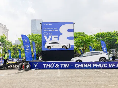 VinFast tổ chức trải nghiệm dải sản phẩm, VF 8 hưởng nhiều cải tiến