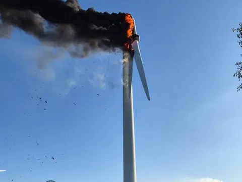 Sự cố khiến trang trại điện gió 9MW bị ngắt kết nối khỏi lưới điện