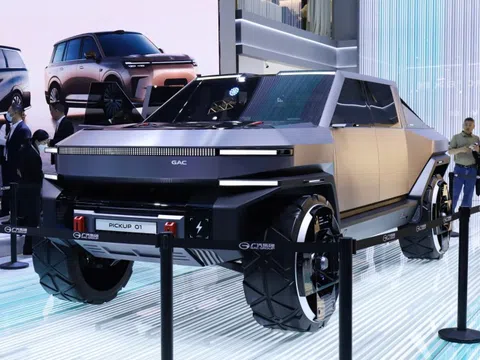Chi tiết bán tải điện Trung Quốc lấy cảm hứng từ Tesla Cybertruck