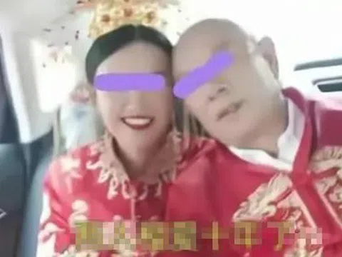 Cô gái 25 tuổi cưới chồng 60 tuổi, bố mẹ khóc như mưa khi đi đưa dâu