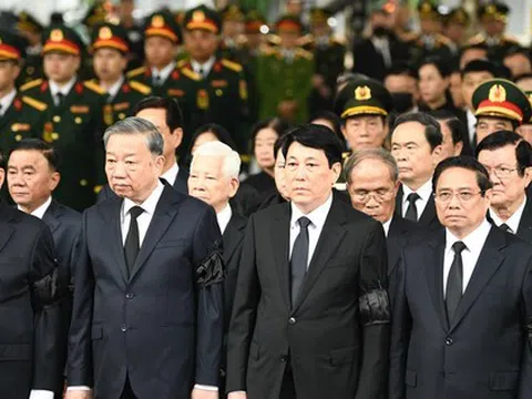 Lãnh đạo Đảng, Nhà nước viếng nguyên Chủ tịch nước Trần Đức Lương