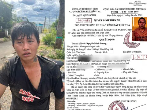 Truy nã đặc biệt Nguyễn Minh Dương