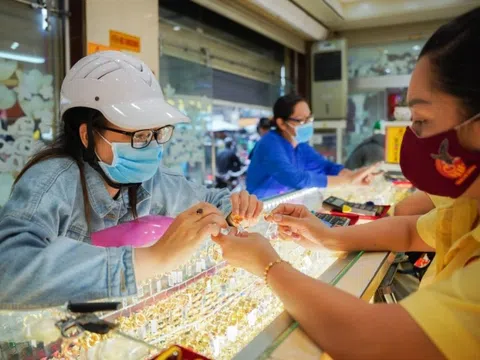 Vàng miếng trong nước phục hồi