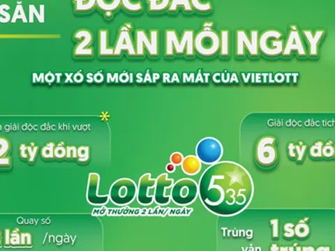 Vietlott sắp “chào sân” xổ số trùng 1 số có giải thưởng