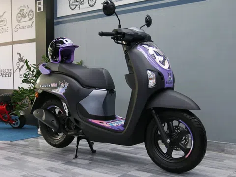 Honda Scoopy Kuromi - xe ga sản xuất giới hạn chỉ 2.000 chiếc