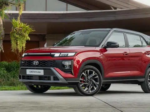 Hyundai Creta 2025 cập bến Việt Nam, bản cao nhất giá 715 triệu đồng