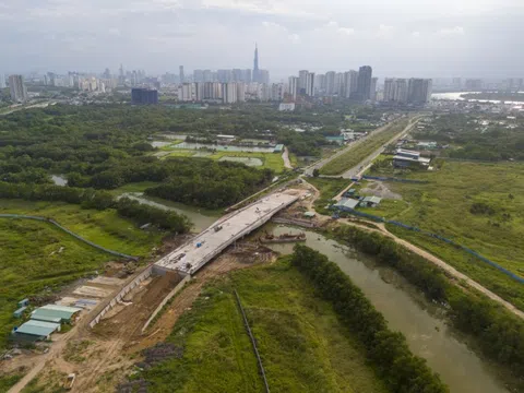 Tuyến đường sắp thông xe giảm ùn ứ cho cửa ngõ phía đông TP.HCM