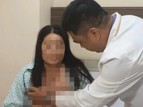 Cho ong mật đốt ngực chữa ung thư, người phụ nữ 42 tuổi nhận kết đắng
