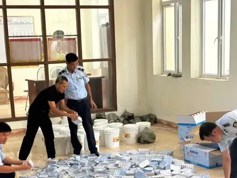 Thu giữ hơn 5.000 tuýp thuốc tân dược tại Móng Cái