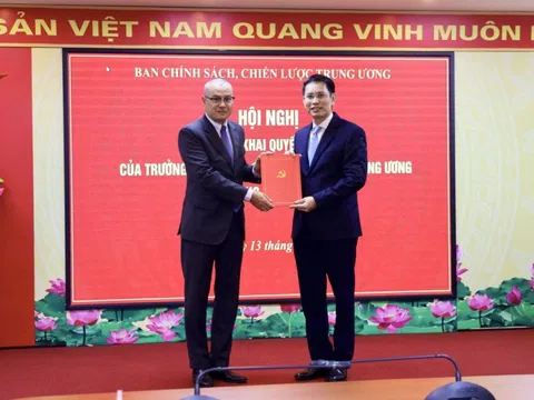 Chủ tịch MobiFone làm Vụ trưởng Ban Chính sách, chiến lược Trung ương