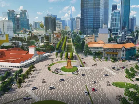 Diện mạo cảnh quan trước chợ Bến Thành với dự án cải tạo 145 tỷ đồng