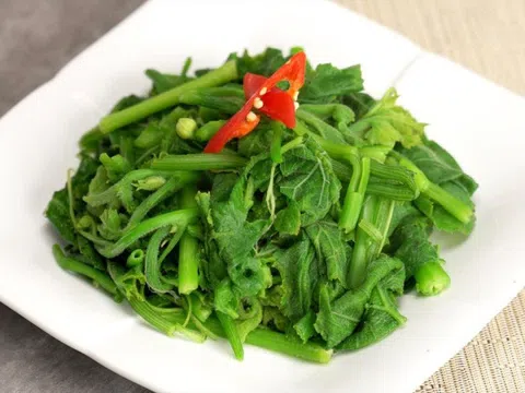 Việt Nam có loại rau giàu sắt hơn thịt bò, Trung Quốc ví là "thuốc bổ” cho gan: Cực nhiều dưỡng chất quý