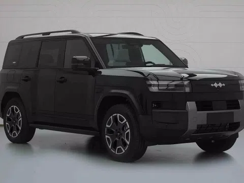 SUV của BYD lộ ảnh ngoại thất tương đồng Land Rover Defender