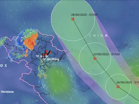 Áp thấp nhiệt đới làm tăng mưa ở Nam Bộ, Tây Nguyên và Nam Trung Bộ
