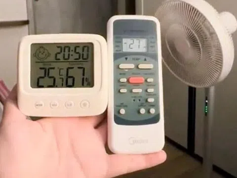 Bật điều hòa 25 độ thì nhiệt độ phòng có được mát đúng 25 độ? Người dùng chứng minh bằng 1 thứ