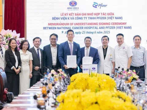 Pfizer Việt Nam nâng cao chất lượng quản lý và phòng chống ung thư tại Việt Nam