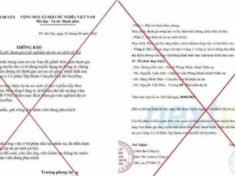 Tập đoàn của Shark Nguyễn Hòa Bình cảnh báo gấp: Đây là hành vi giả mạo, vi phạm pháp luật