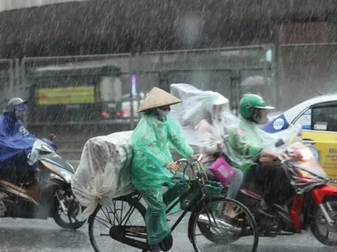 Mưa lớn tiếp tục bao trùm miền Bắc