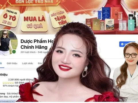 Động thái lạ của "công ty dược phẩm" do Hoàng Hường làm đại sứ sau khi bị cơ quan chức năng "chỉ mặt điểm tên"