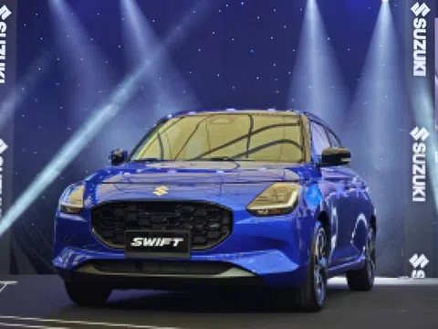Cận cảnh Suzuki Swift 2025 tại Việt Nam, giá 569 triệu đồng