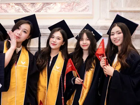 Lễ tốt nghiệp đặc biệt tại ĐH của tỷ phú Phạm Nhật Vượng: 55% sinh viên được Google, Qualcomm… mời về làm, có em nhận đãi ngộ đến 5,2 tỷ đồng/năm