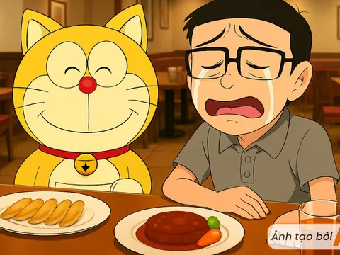 Nobita thất nghiệp, 40 tuổi đi họp lớp bỗng gặp một sinh vật màu vàng biết tiên tri: Vận mệnh đổi chiều từ đây?