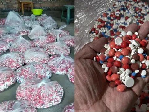 Theo dõi 100.000 gói hàng bất thường, cảnh sát triệt phá đường dây sản xuất thuốc giả doanh thu 765 tỷ đồng, tịch thu 500kg thuốc trong căn biệt thự