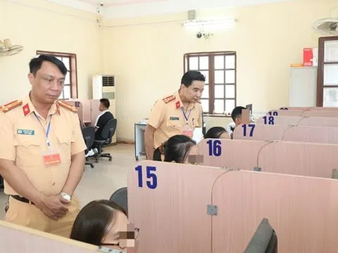 Thi sát hạch GPLX mới nhất ở Hà Nội: Cứ 10 người thi có gần 6 người trượt