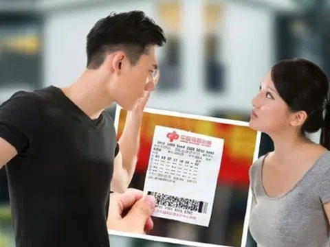 Chồng trúng số gần 29 tỷ đồng nhưng lại làm một việc khiến vợ nằng nặc đòi ly hôn