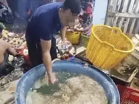 Công an TP HCM kiểm tra đột xuất, phát hiện 3 cơ sở ngâm hoa chuối bằng hoá chất