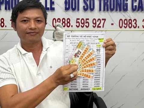 Người làm thuê trúng độc đắc 6 tờ vé số, giữ bí mật với gia đình đến phút cuối